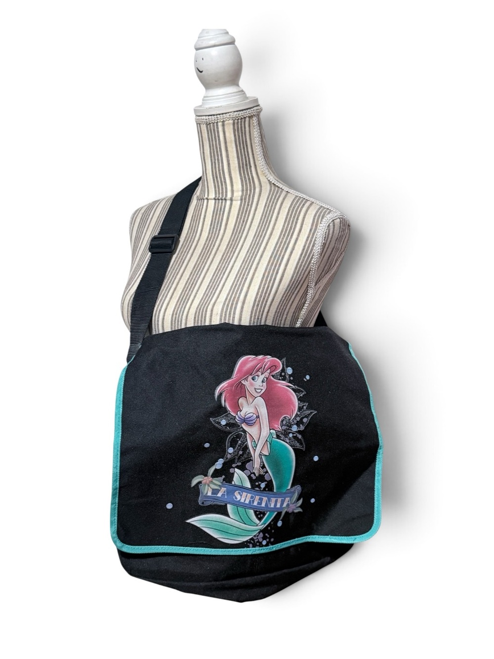 New (La Sirenita) The little Mermaid Graphic Crossbody Bag - - Picture 4 of 5